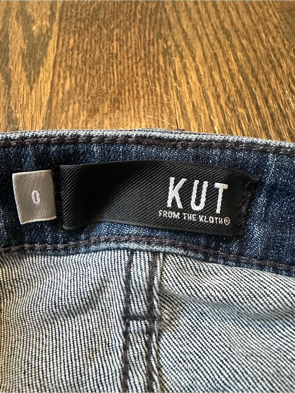 KUT Gigi High Rise Denim Short